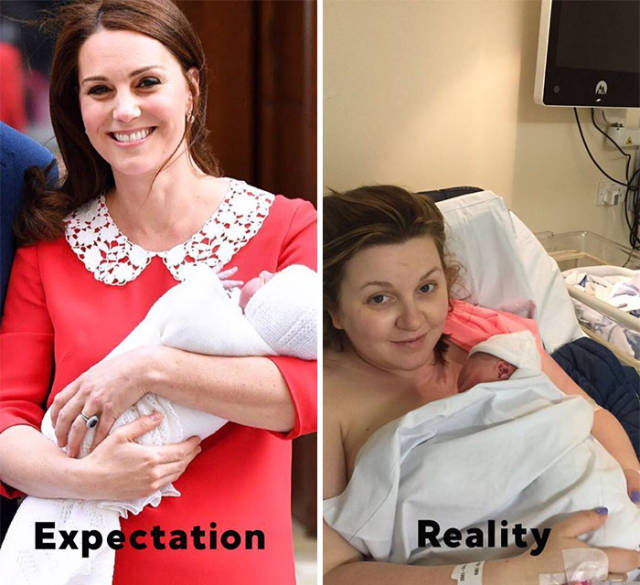 Women Show How Different They Looked Post-Birth In Comparison To Kate Middleton