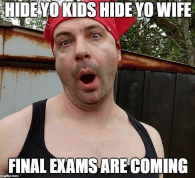 This Professor Knows That End Of The School Year Is The Time For Memes