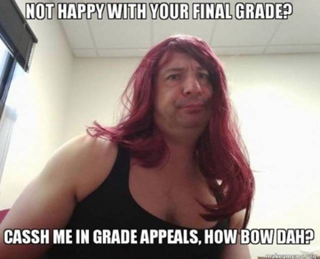 This Professor Knows That End Of The School Year Is The Time For Memes