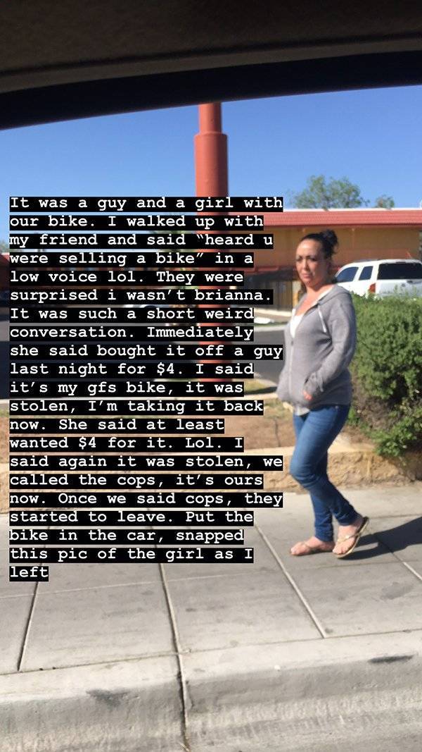 Internet Helped Him Find His Girlfriend’s Stolen Bike