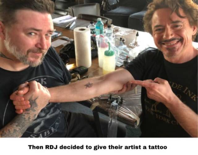 All The Original Avengers Now Have Matching Tattoos