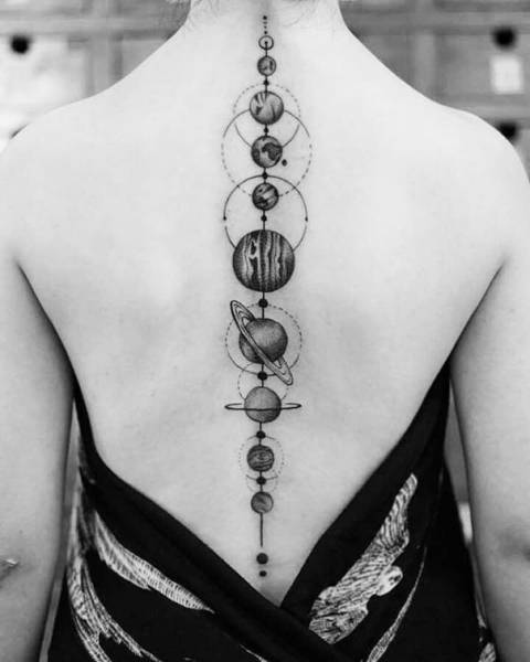 Spine Tattoos Is The New Magnificent Trend