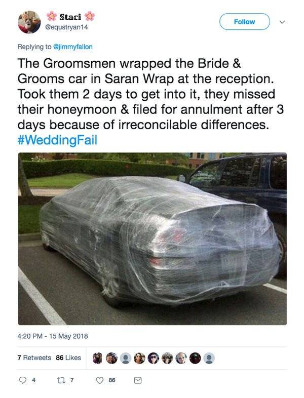 Wedding Fails That Happen Once In A Lifetime