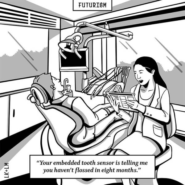 Futuristic Cartoons That Could Be Funny If They Weren’t So Disturbing…