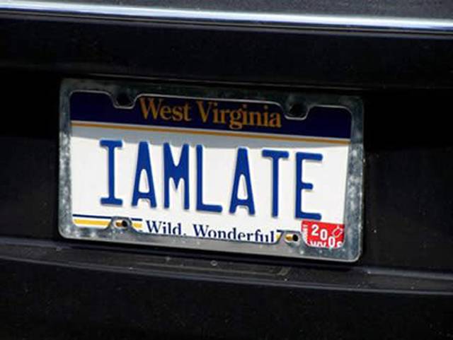 Vanity Plates With A Bit Of Comedy Added