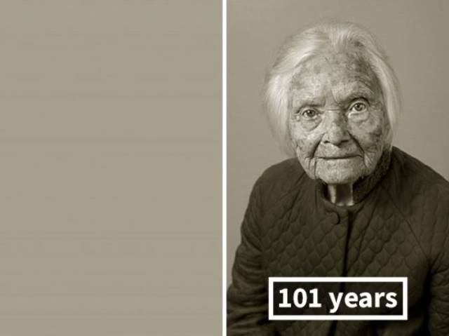 Photographer Showed How People Who Are Now Over 100 Years Old Changed Since Their Prime