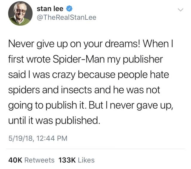 Stan Lee Got His Hands On Twitter