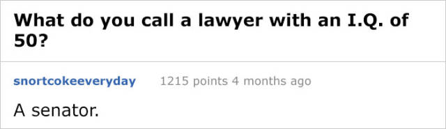 Lawyers Have Their Own Special Kind Of Jokes