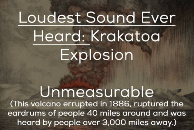 Can You Hear These Loudest Things On Earth?