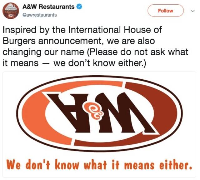 IHOp Changed Their Name And Started A US Burger War