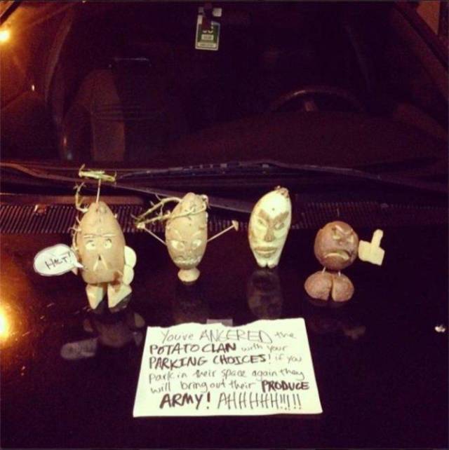 Passive Aggressive Notes Vs. Awfully Parked Cars