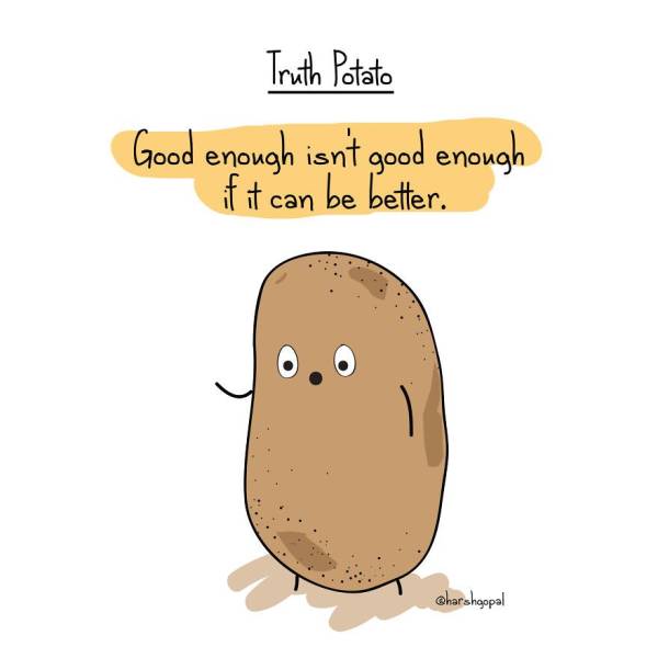 This Potato Dishes Out Cold Hard Truth