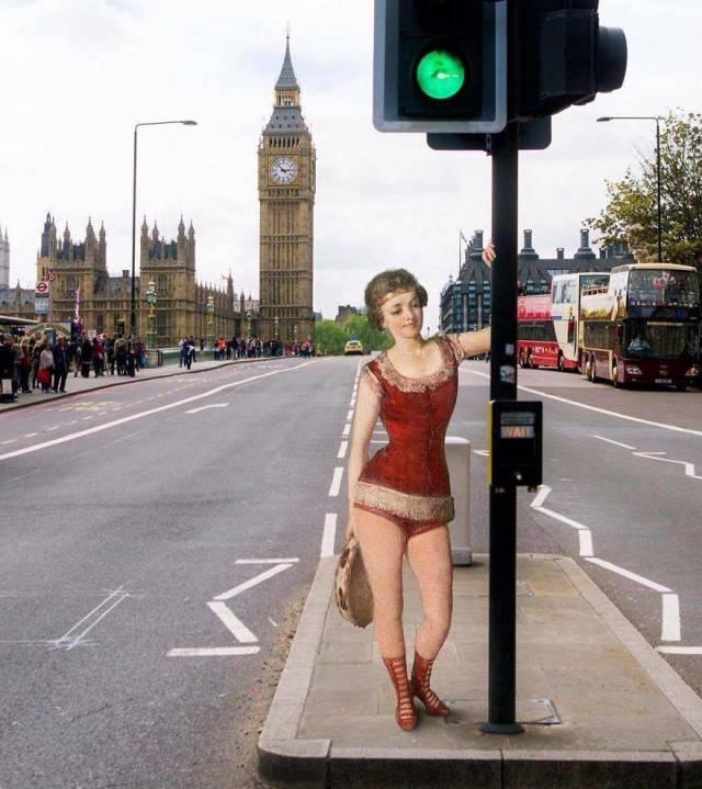 Characters From Famous Paintings Find Their Way Into The Real World