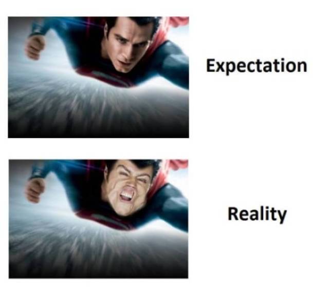 Reality Has Never Heard Of Your Expectations…