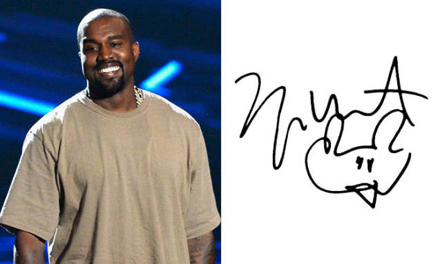 Celebrities Who Have Incredible Signatures, And Some Who Have Very Odd Ones