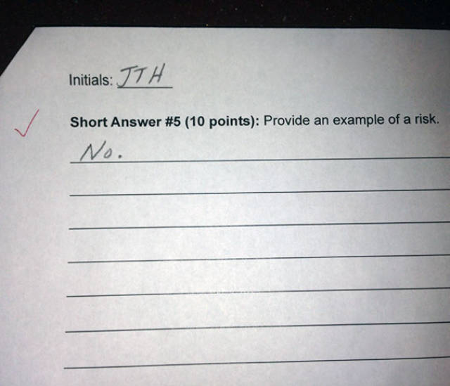 Students Gotta Have A Good Sense Of Humor To Get Through Everything…