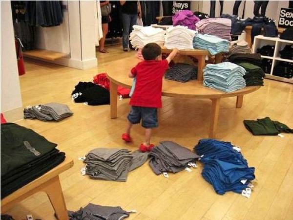 Shopping Wasn’t Made For Kids…