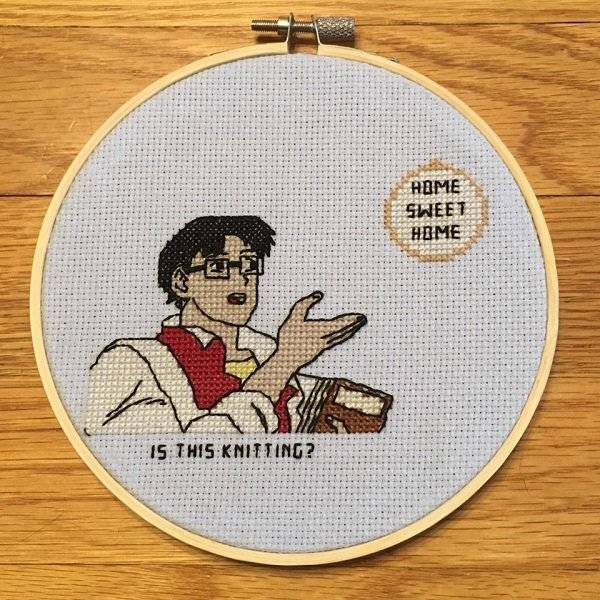 Who Knew That Cross Stitching Could Be So Badass?!