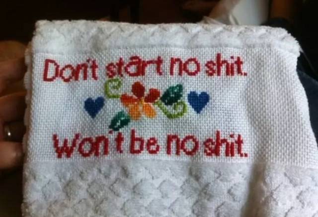 Who Knew That Cross Stitching Could Be So Badass?!