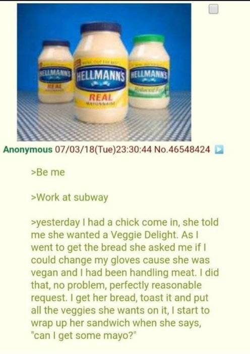 A Vegan’s World Was Ruined That Day