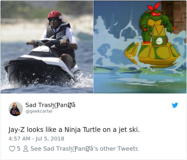 Jay-Z Looking Miserable On A Jet-Ski Is A Brand New Meme