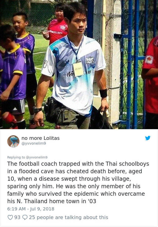Football Coach Is A Real Hero Who Saved Trapped Thai Boys From Dying