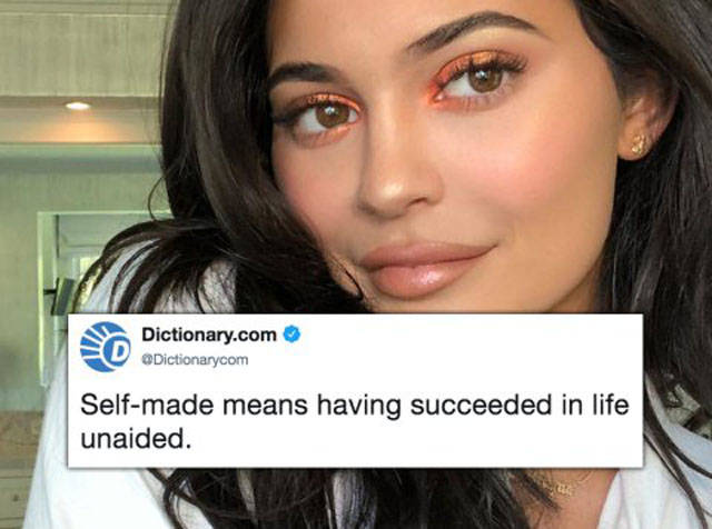 Dictionary.com Burns Kylie Jenner To Crisp