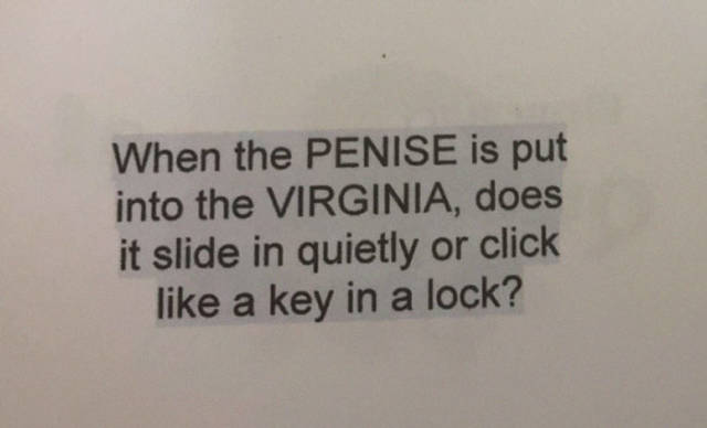 Sex Ed Questions That Don’t Make Any Sense At All