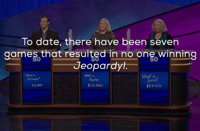 Some Puzzling Jeopardy Facts