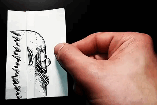 Folding Paper Illustrations Can Be Pretty Surprising