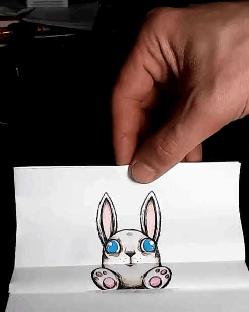 Folding Paper Illustrations Can Be Pretty Surprising