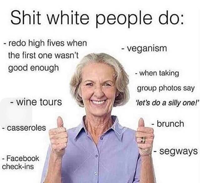 Extra White Memes About White People