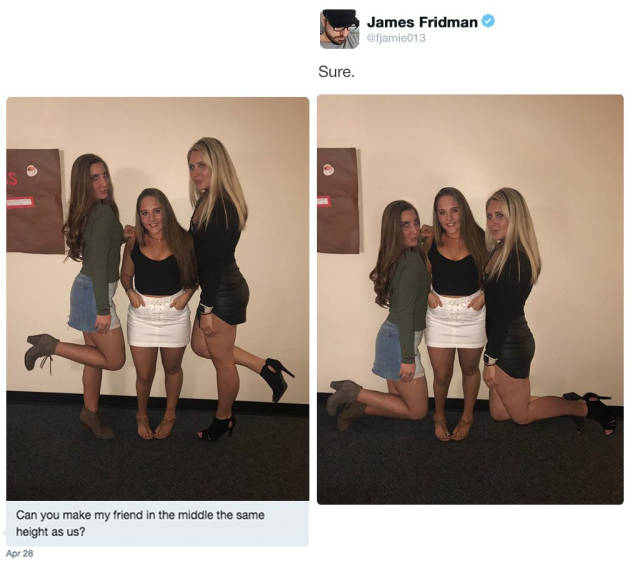 James Fridman, The Unrelenting Photoshop Troll