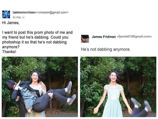 James Fridman, The Unrelenting Photoshop Troll