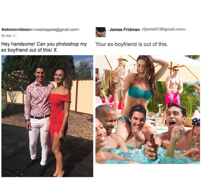 James Fridman, The Unrelenting Photoshop Troll