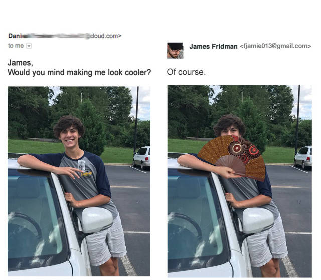 James Fridman, The Unrelenting Photoshop Troll