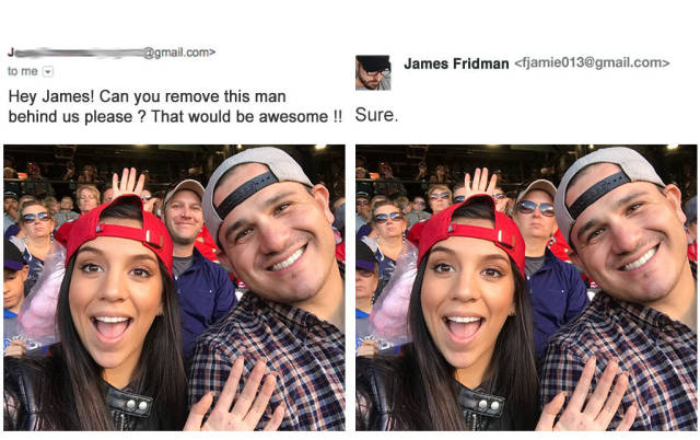 James Fridman, The Unrelenting Photoshop Troll