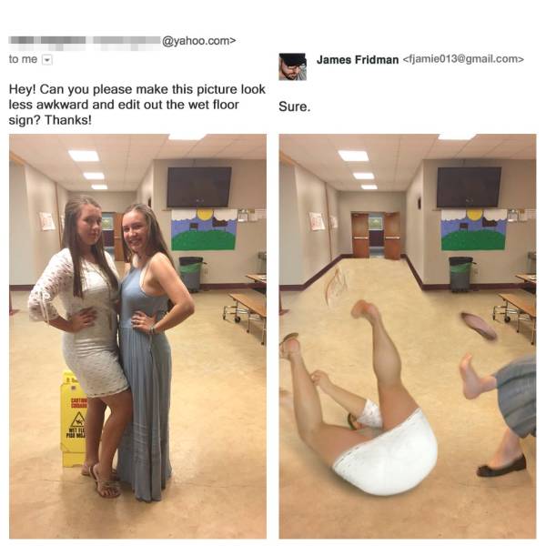 James Fridman, The Unrelenting Photoshop Troll