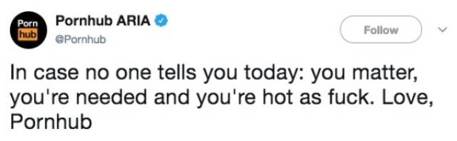 Pornhub Knows A Thing Or Two About Kinky Tweets