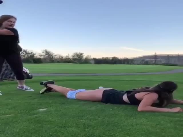 Golf Plus Booty Equals Pain