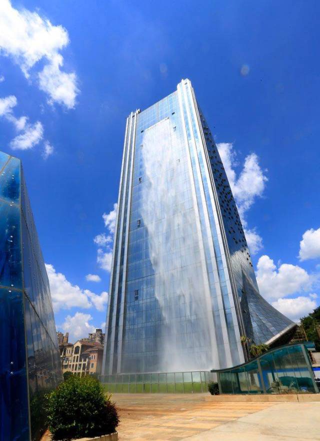 Have You Ever Seen A Waterfall On… A Skyscraper?