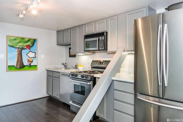 $1 Million San Francisco Loft With A Little (Not Very Little, Actually) Surprise In The Kitchen