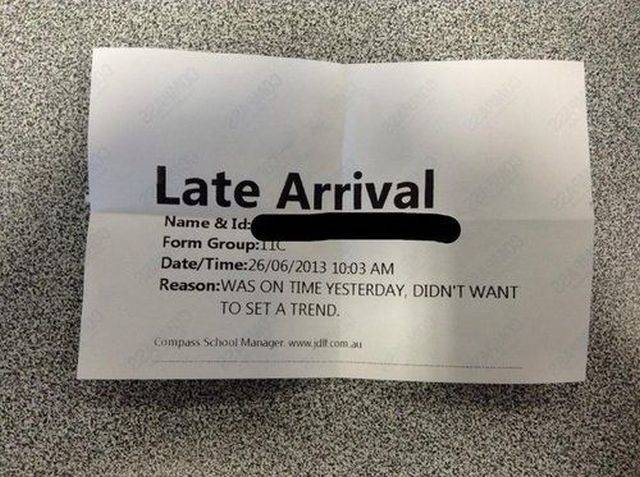 Memes About Being Late That Are Not Very Timely