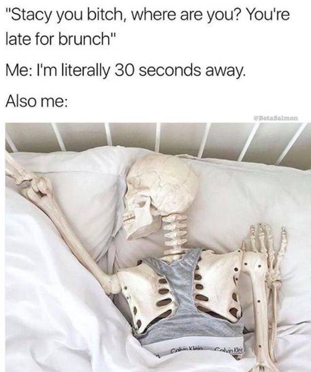 Memes About Being Late That Are Not Very Timely