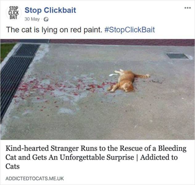 #StopClickbait Could Save You Tons Of Pointless Clicks!