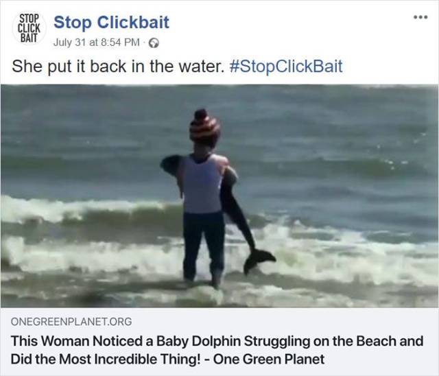 #StopClickbait Could Save You Tons Of Pointless Clicks!