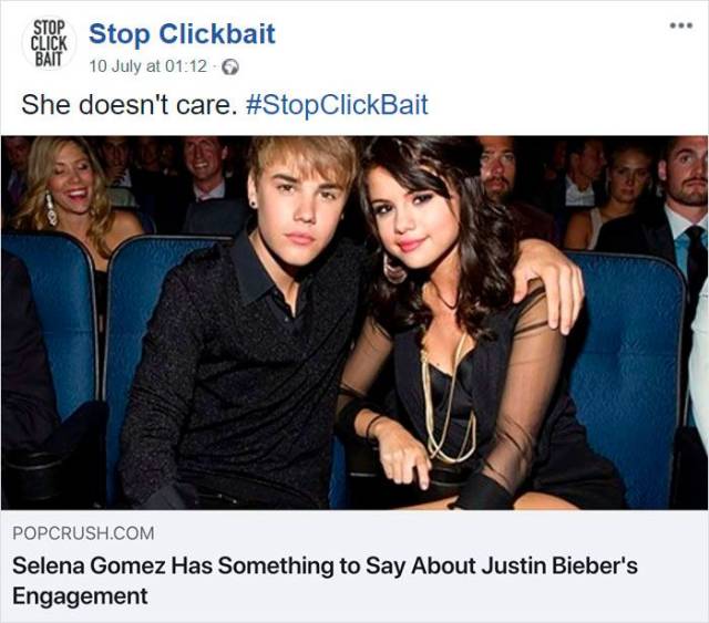 #StopClickbait Could Save You Tons Of Pointless Clicks!