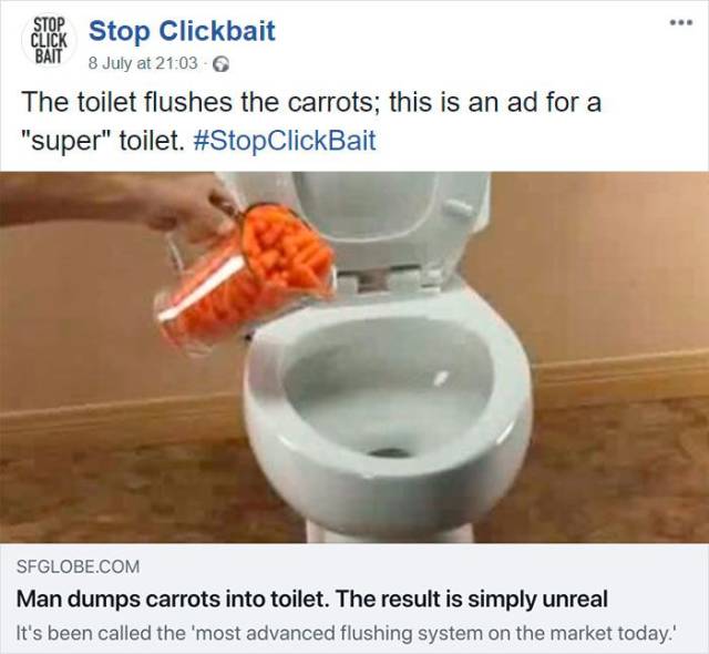 #StopClickbait Could Save You Tons Of Pointless Clicks!