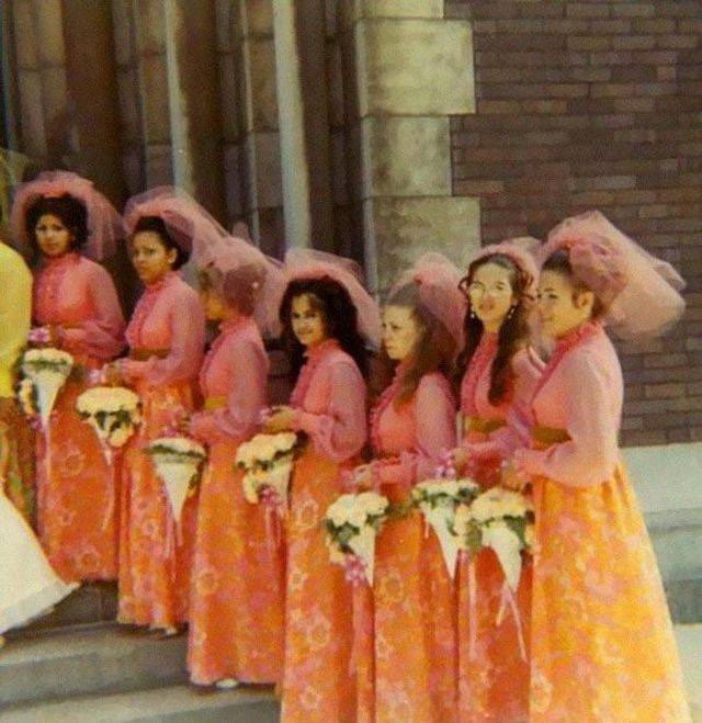 Vintage Dresses For Bridesmaids Were… Mhm… Something