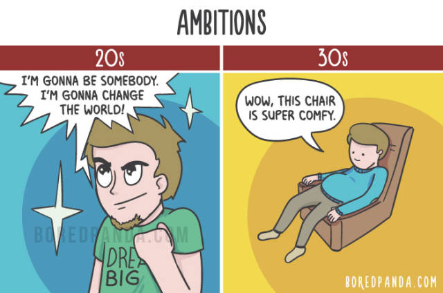 Life Changes Drastically When You Suddenly Age From Your 20s To Your 30s